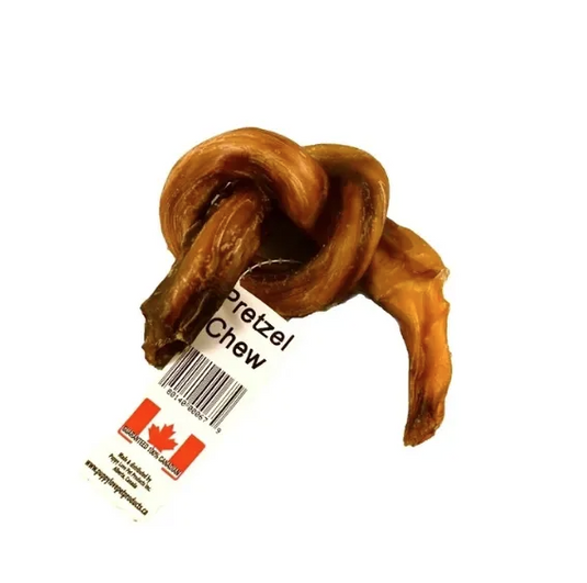 Puppy Love Canadian Beef Pretzel Chew