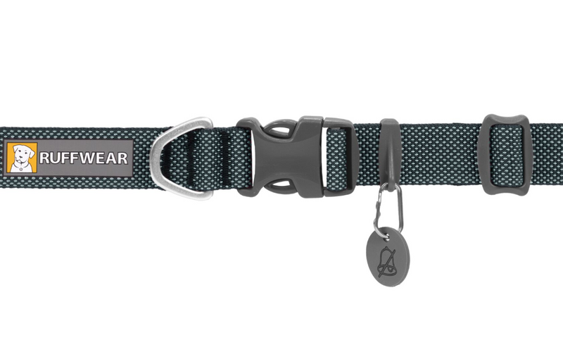 Load image into Gallery viewer, Ruffwear Hi &amp; Light Collar Basalt Gray
