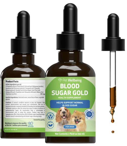 Load image into Gallery viewer, Pet Wellbeing Blood Sugar Gold
