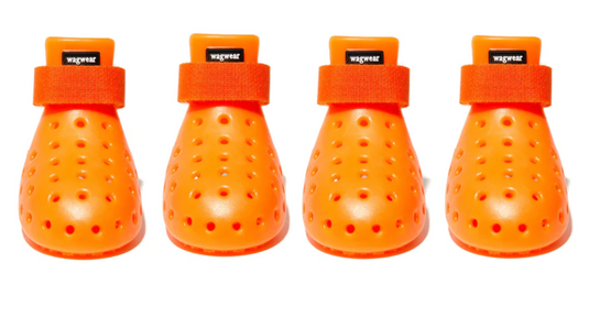 Neon orange boots on sale