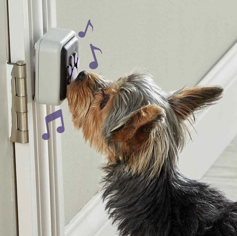 Load image into Gallery viewer, Hunger For Words Talking Pet Door Bell

