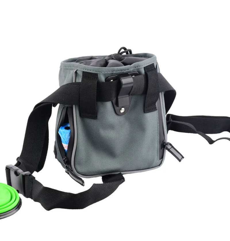 Load image into Gallery viewer, 2 Hounds Treat Bag Training Pouch with Collapsible Water Bowl
