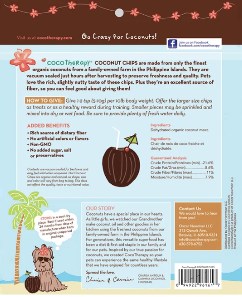 Load image into Gallery viewer, CocoTherapy Coconut Chips 6oz
