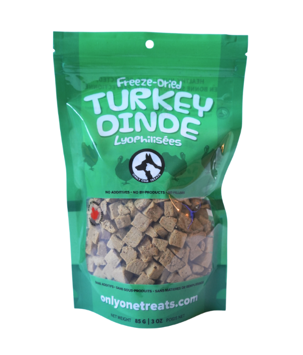Load image into Gallery viewer, Only One Treats Freeze-Dried Turkey 85g
