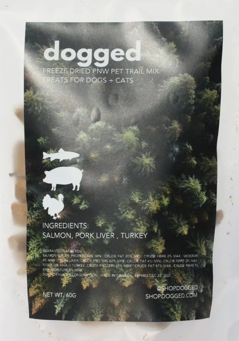 Load image into Gallery viewer, Dogged PNW Freeze-dried Pet Trail Mix Treats 60g
