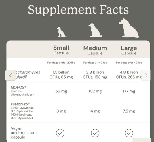 Animal Biome Gut Maintain for Dogs 60ct