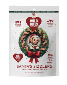 Wild Bites Santa's Bacon Sizzlers 50g