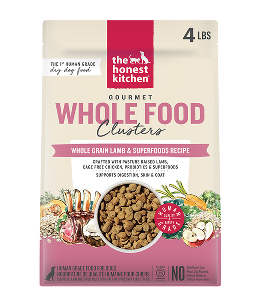 Honest Kitchen Whole Grain Clusters Lamb with Chicken and Oat