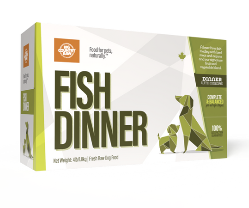 Load image into Gallery viewer, Big Country Raw Fish Dinner 4lb
