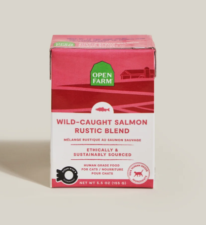 Open Farm Cat Rustic Blend Wild Caught Salmon 5.5 oz