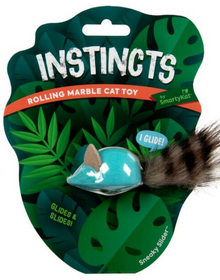 Instincts Rolling Marble Raccoon Cat Toy