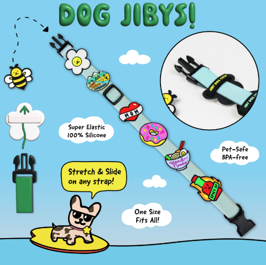 Load image into Gallery viewer, Jiby Dog Charm Peach
