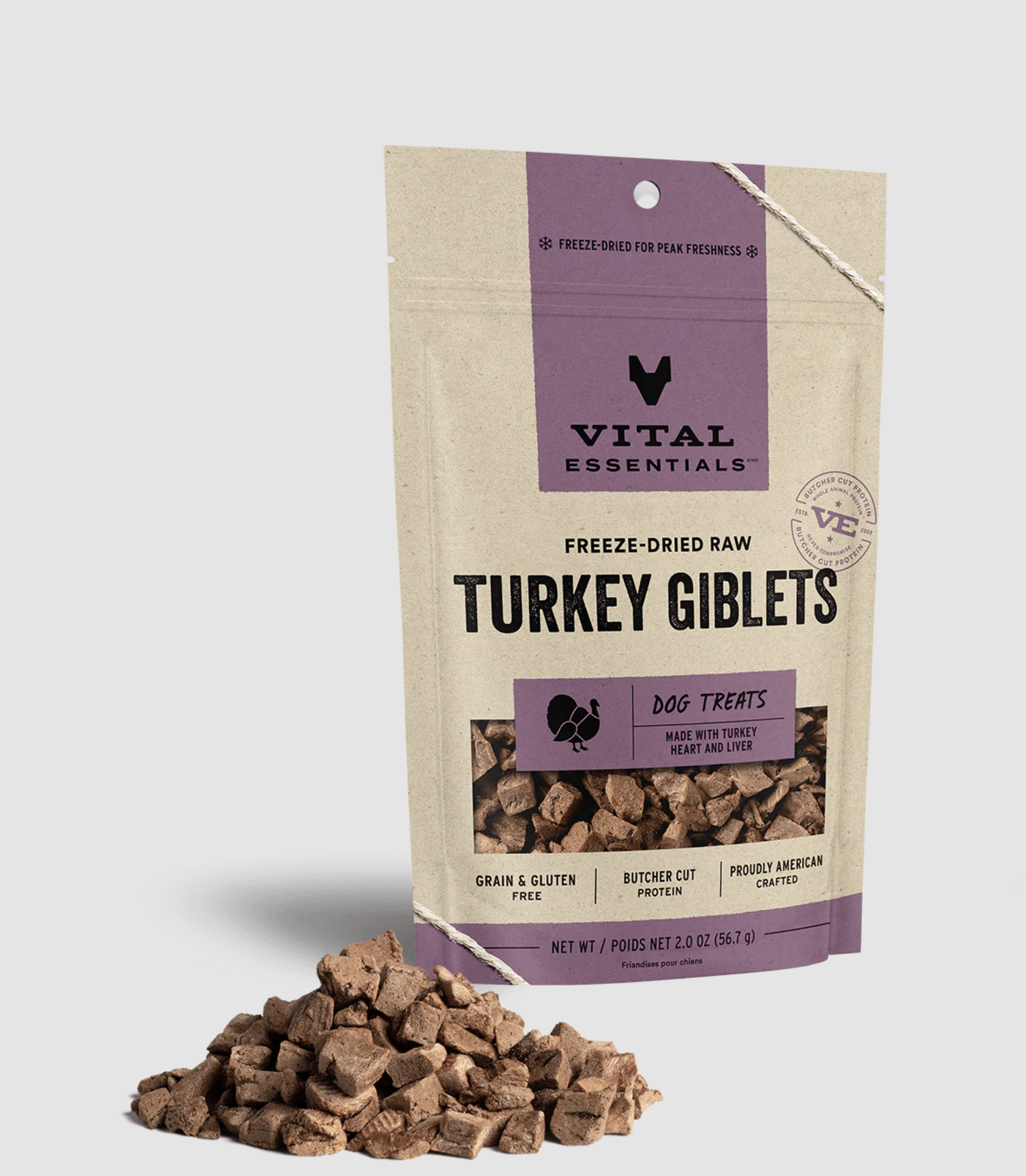 Freeze dried turkey sales hearts