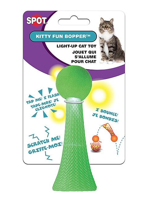 Spot Pet Kitty Fun Bopper Assorted 4"