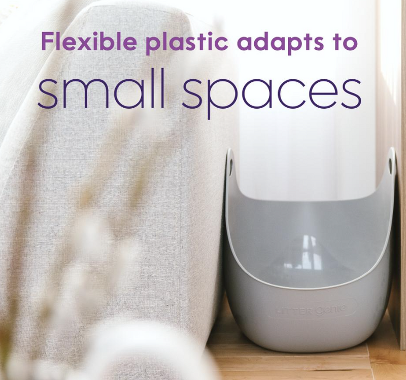 Load image into Gallery viewer, Litter Genie Cat Litter Box With Scoop Grey
