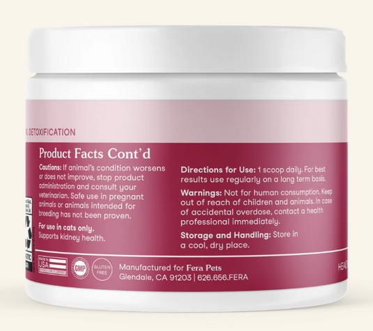 Fera Pet Organics Kidney Support for Dogs