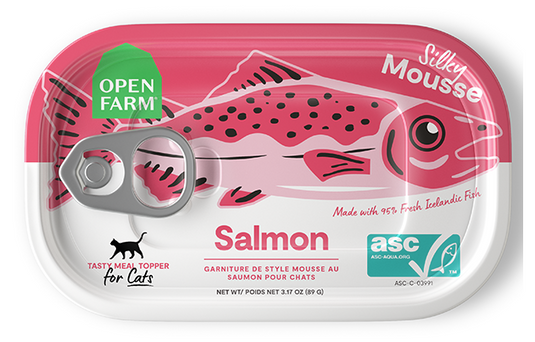 Open Farm Salmon Cat Food Topper 3.17oz - Discover Dogs