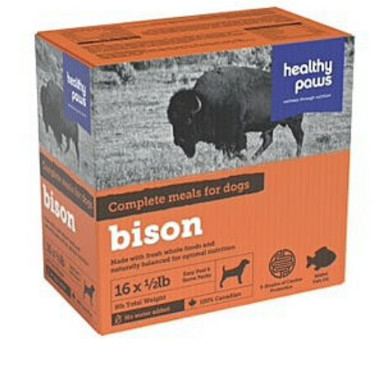 Healthy Paws Complete Dinner Bison