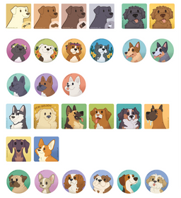 Dog Stickers By Sam