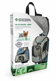 Sherpa 2 in 1 Backpack Pet Carrier