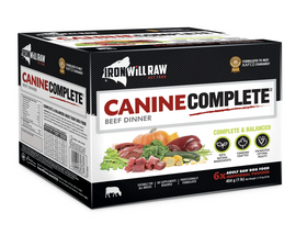 Iron Will Raw Canine Complete Beef Dinner