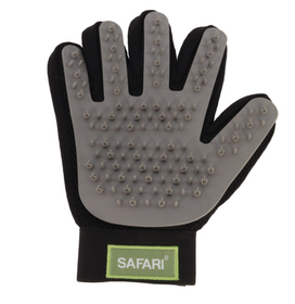 Coastal Grooming Glove Black & Gray One Size