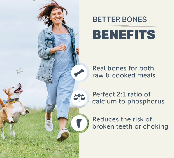 Load image into Gallery viewer, Four Leaf Rover Better Bones - Dried Bone For Homemade Diets 250g
