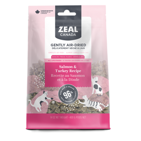 Zeal Air Dried Salmon and Turkey for Cats