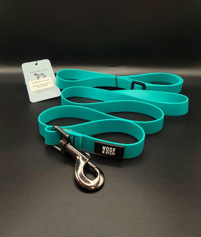 Load image into Gallery viewer, Woof &amp; Stuff Waterproof Hands Free Urban Leash
