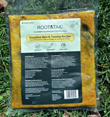 Root & Tail Gently Cooked Sensitive Skin & Tummy Plant-based Recipe