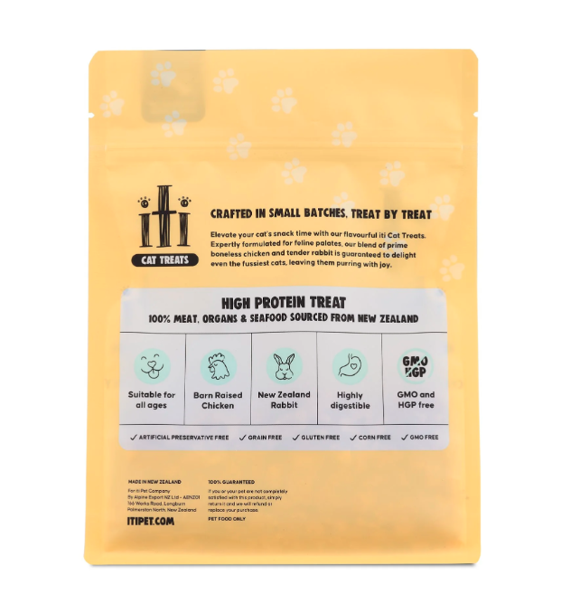 Load image into Gallery viewer, Iti Cat Prime Chicken Jerky with Rabbit 100g
