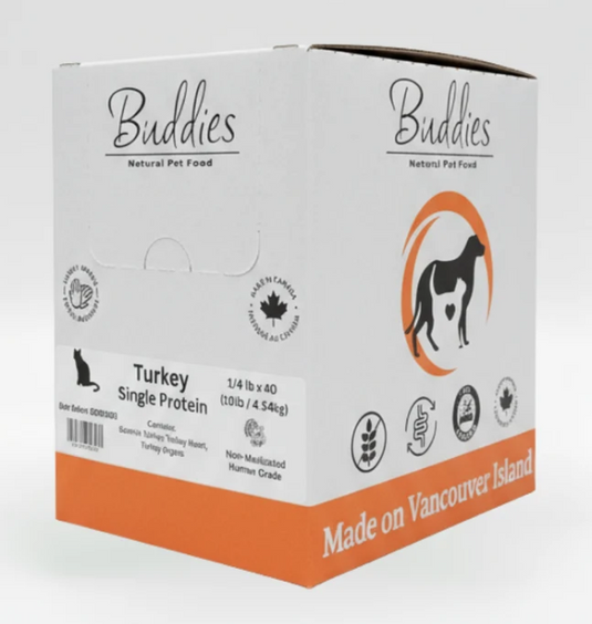 Buddies Cat Turkey Single Protein 10lb