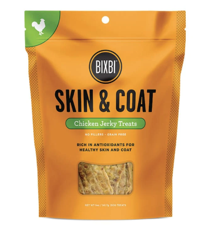 BIXBI Jerky Skin & Coat Chicken 5oz