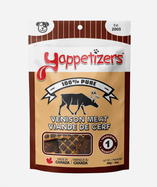Yappetizers Venison Meat
