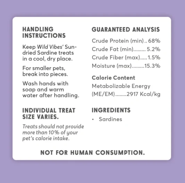 Load image into Gallery viewer, Wild Vibes Sun Dried Sardines 108g
