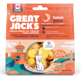 Great Jack's Freeze Dried Salmon Cat Treats