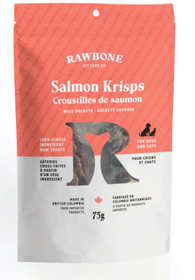 Rawbone Pet Food Co Salmon Krisps 75 g