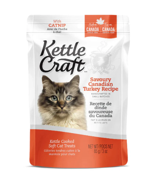 Kettle Craft Cat Savoury Canadian Turkey Treat 85g