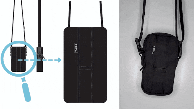 Load image into Gallery viewer, Tails Design EZ Treat Dog Light Walk Bag

