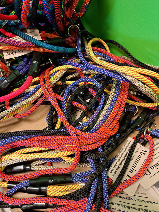 Mountain Dog 10' Sniffy Leash Assorted Colours - not wearable