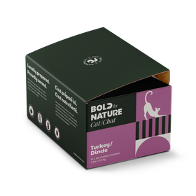 Bold By Nature Turkey Patties for Cats