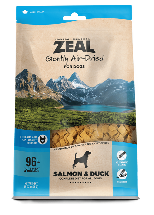 Zeal Air Dried Salmon and Duck