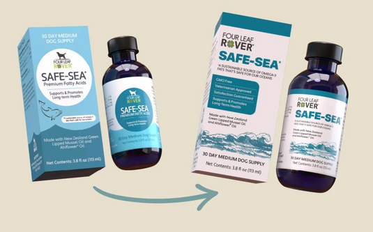 Four Leaf Rover Safe-Sea - Green Lipped Mussel Oil For Dogs