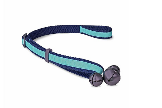 Coachi Toilet Training Bells Navy & Light Blue - Discover Dogs