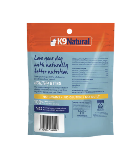 Load image into Gallery viewer, K9 Natural Chicken Healthy Bites Treats 50g

