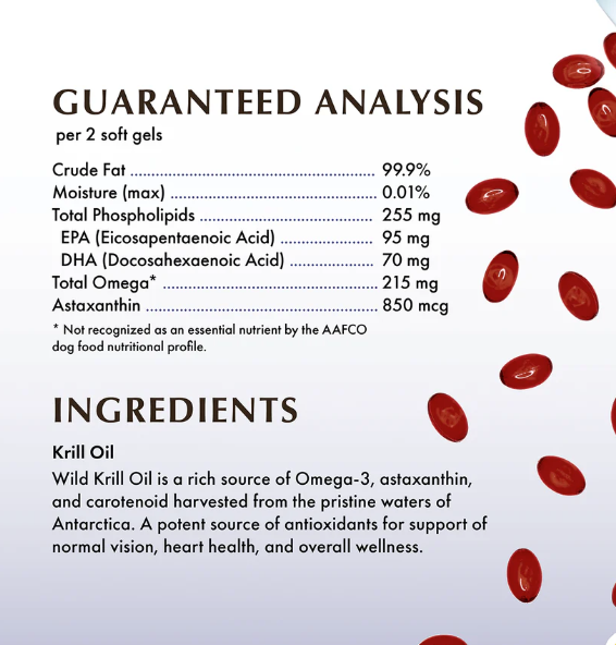 Load image into Gallery viewer, Wholistic Pet Organics Krill Oil Capsules
