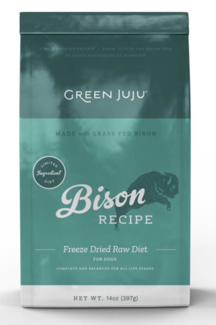 Load image into Gallery viewer, Green Juju Bison Freeze Dried 14oz
