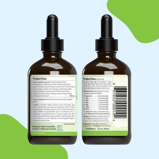 Pet Wellbeing Adrenal Harmony Gold