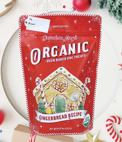 Grandma Lucy's Organic Baked Treats - Gingerbread 8oz