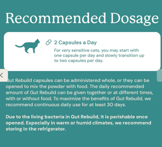 Load image into Gallery viewer, Animal Biome Gut Rebuild for Cats 60ct - Discover Dogs
